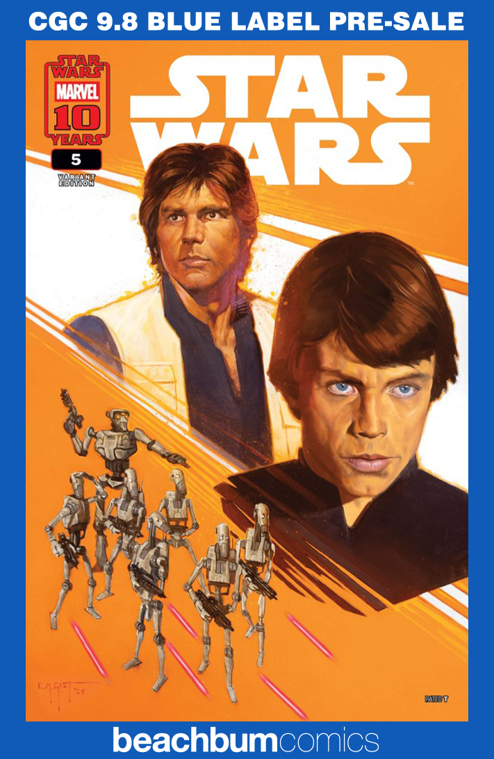 Star Wars #5 Gist 1:25 Retailer Incentive Variant CGC 9.8