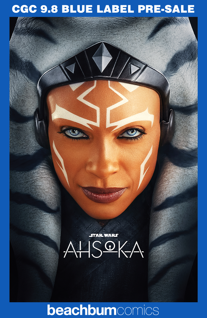 Star Wars: Ahsoka #1 Second Printing TV 1:25 Virgin Retailer Incentive Variant CGC 9.8