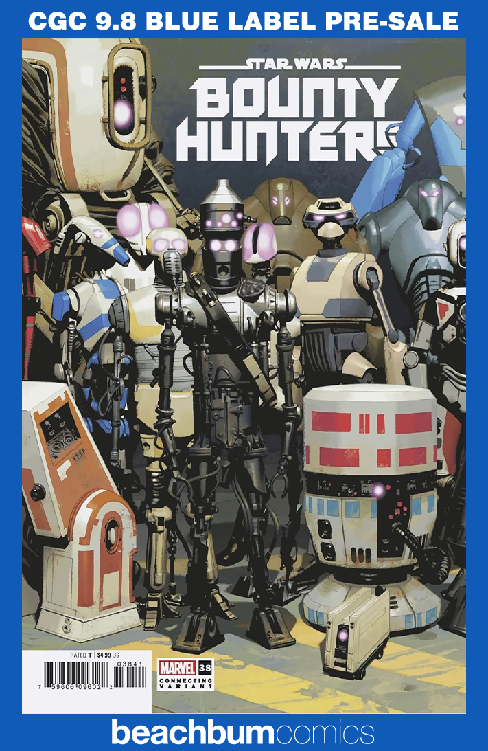 Star Wars: Bounty Hunters #38 Casanovas Droids Connecting Variant CGC 9.8