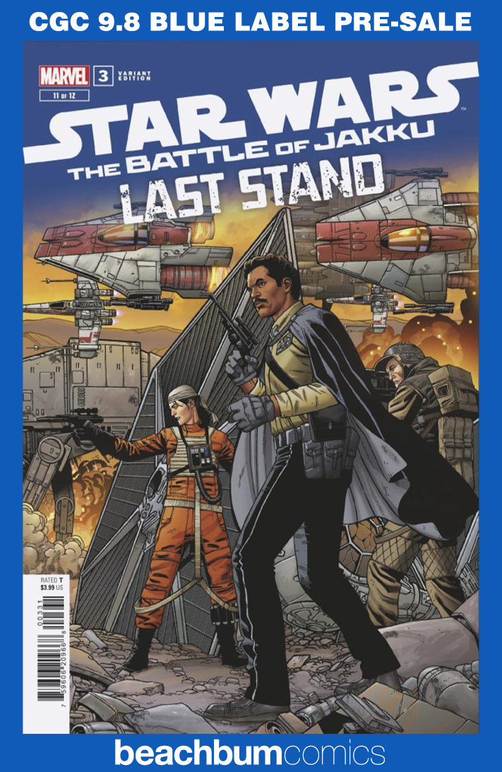 Star Wars: The Battle of Jakku - Last Stand #3 Rosanas Variant CGC 9.8