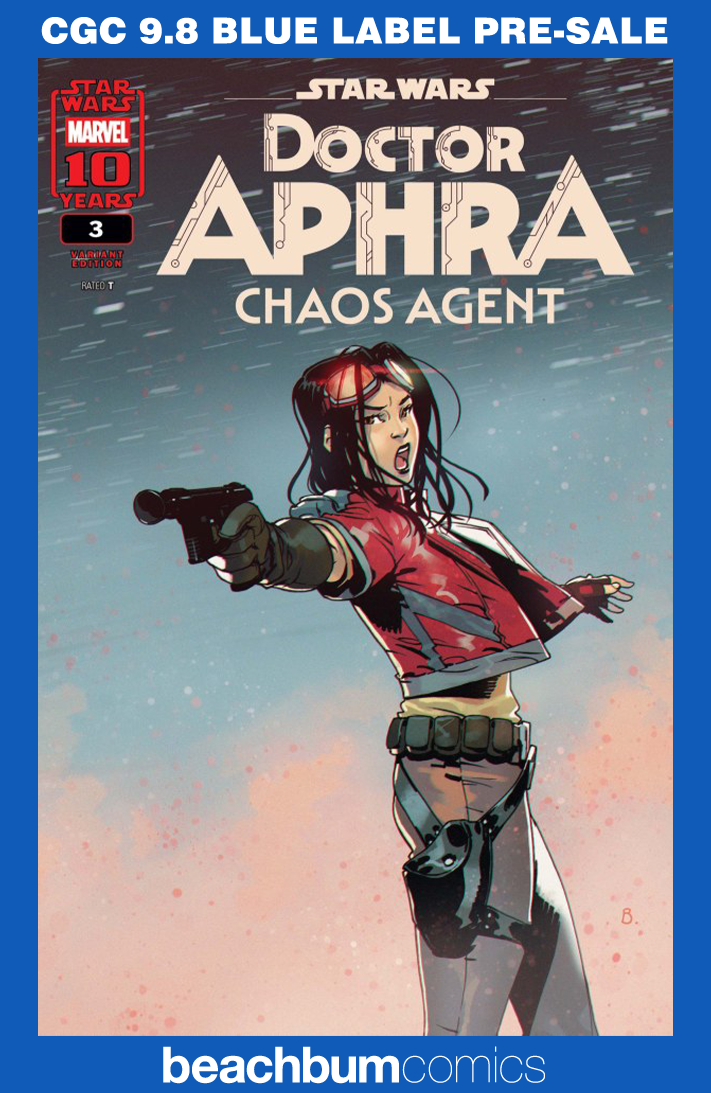 Star Wars: Doctor Aphra – Chaos Agent #3 Bengal 1:25 Retailer Incentive Variant CGC 9.8