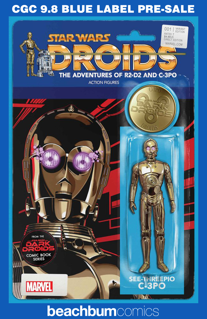 Star Wars: Dark Droids #1 Action Figure Variant CGC 9.8