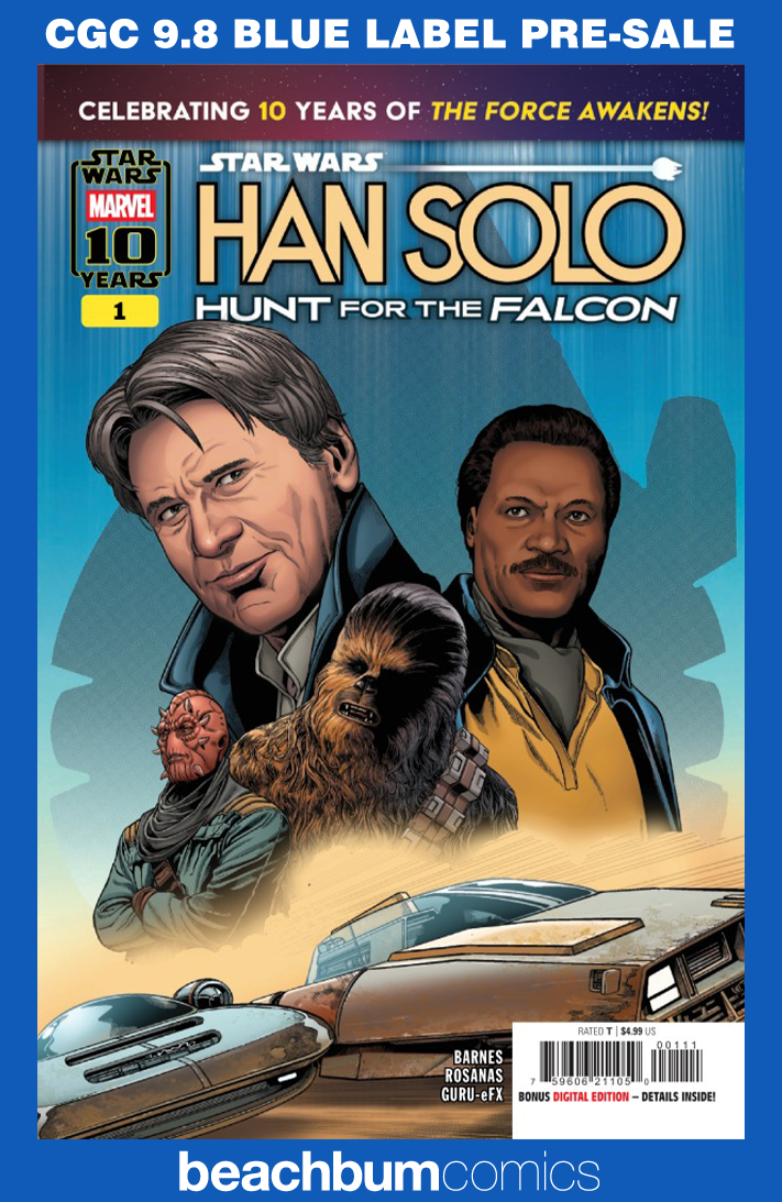 Star Wars: Han Solo - Hunt for the Falcon #1 CGC 9.8