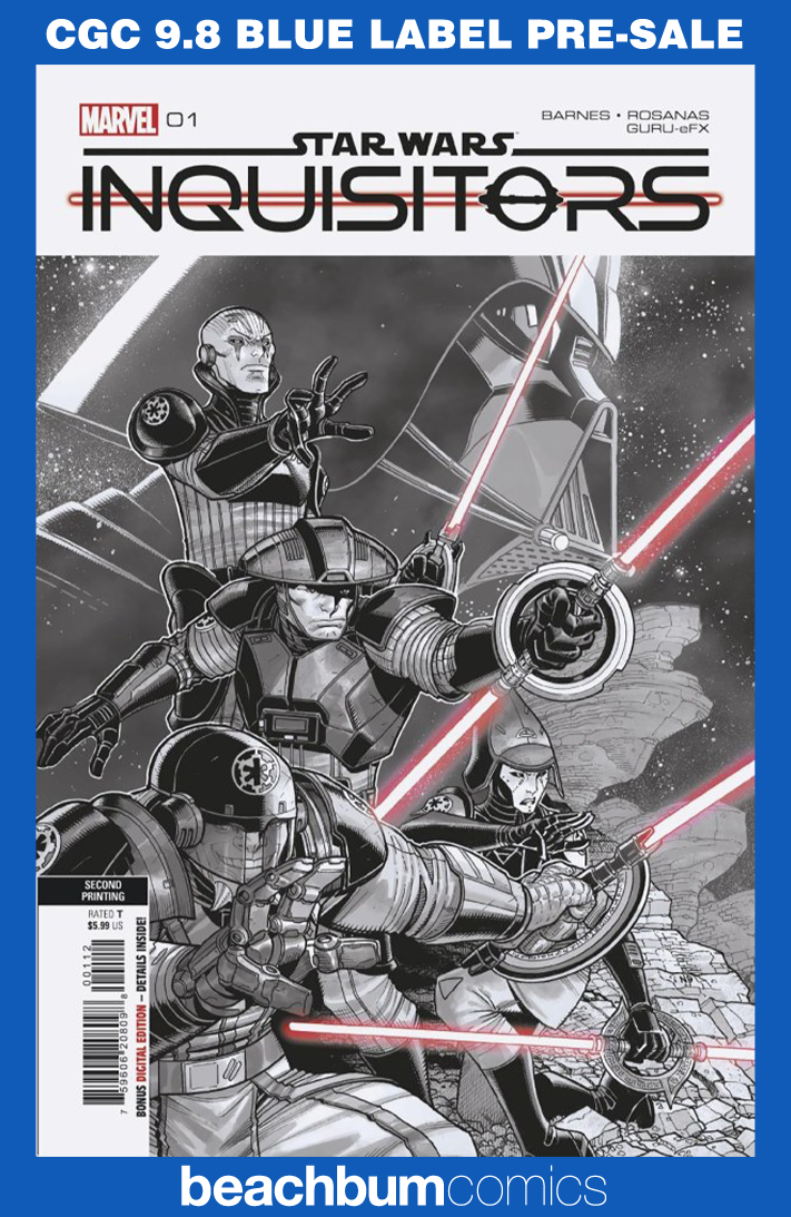 Star Wars: Inquisitors #1 Second Printing CGC 9.8