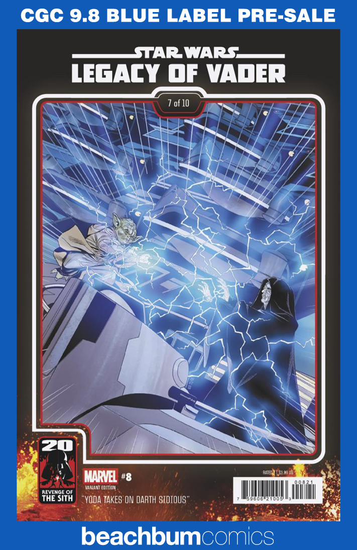 Star Wars: Legacy of Vader #8 Sprouse Variant CGC 9.8
