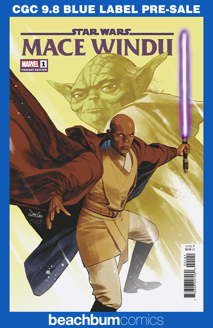 Star Wars: Mace Windu #1 Go Variant CGC 9.8