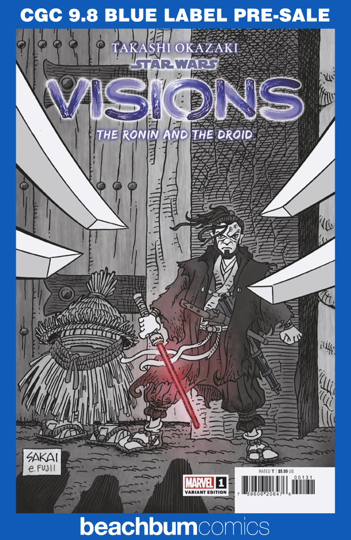 Star Wars: Visions - Takashi Okazaki #1 Sakai Variant CGC 9.8