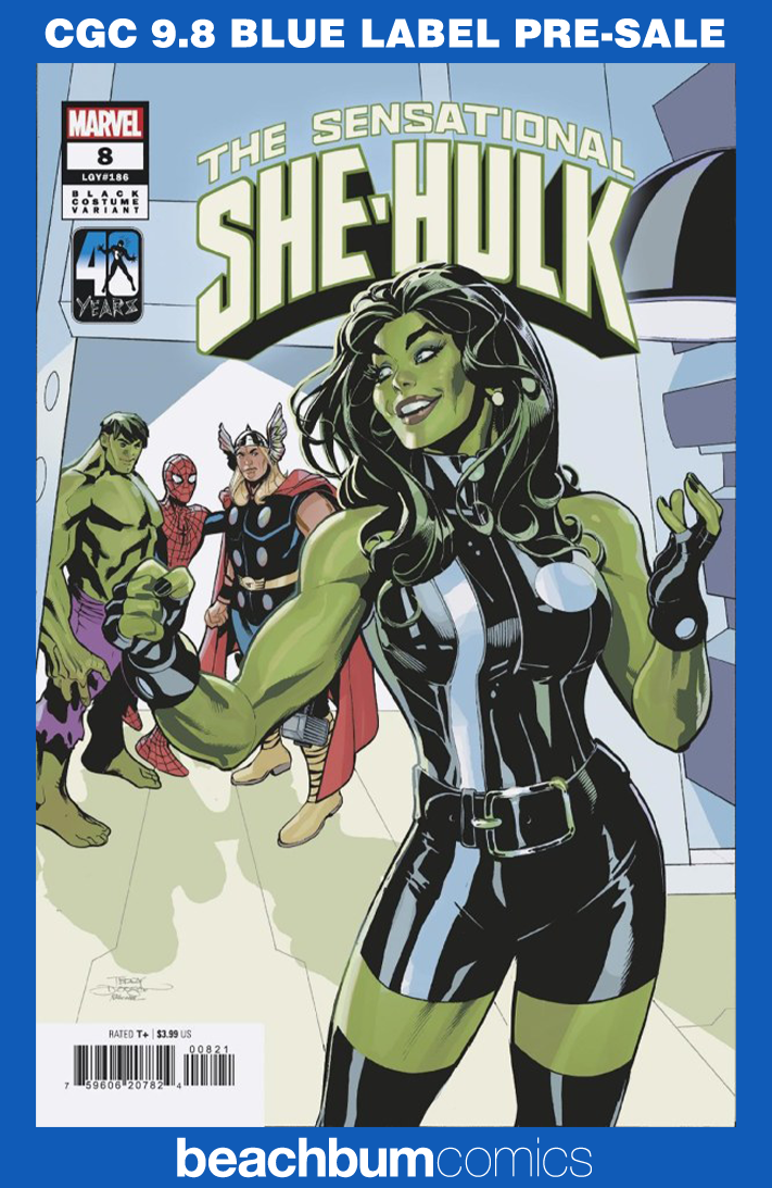 The Sensational She-Hulk #8 Black Costume Variant CGC 9.8