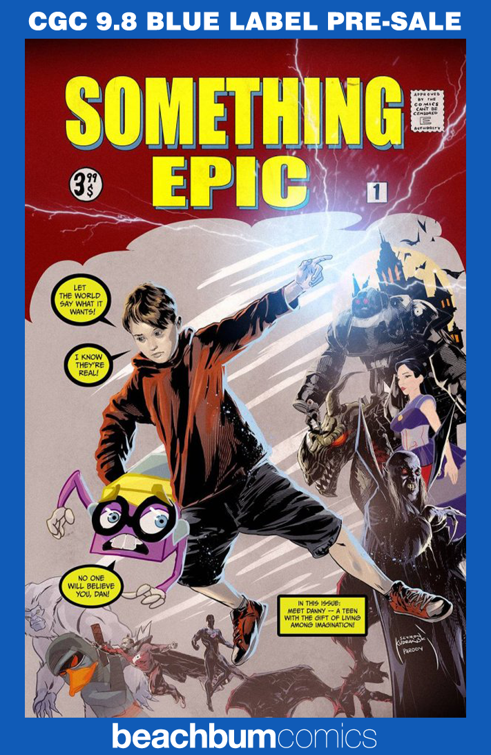 Something Epic #1 Cover D Variant CGC 9.8