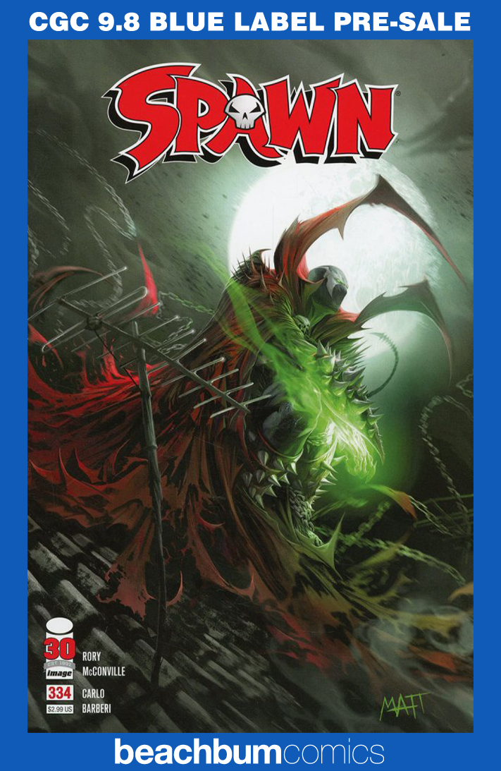 Spawn #334 CGC 9.8