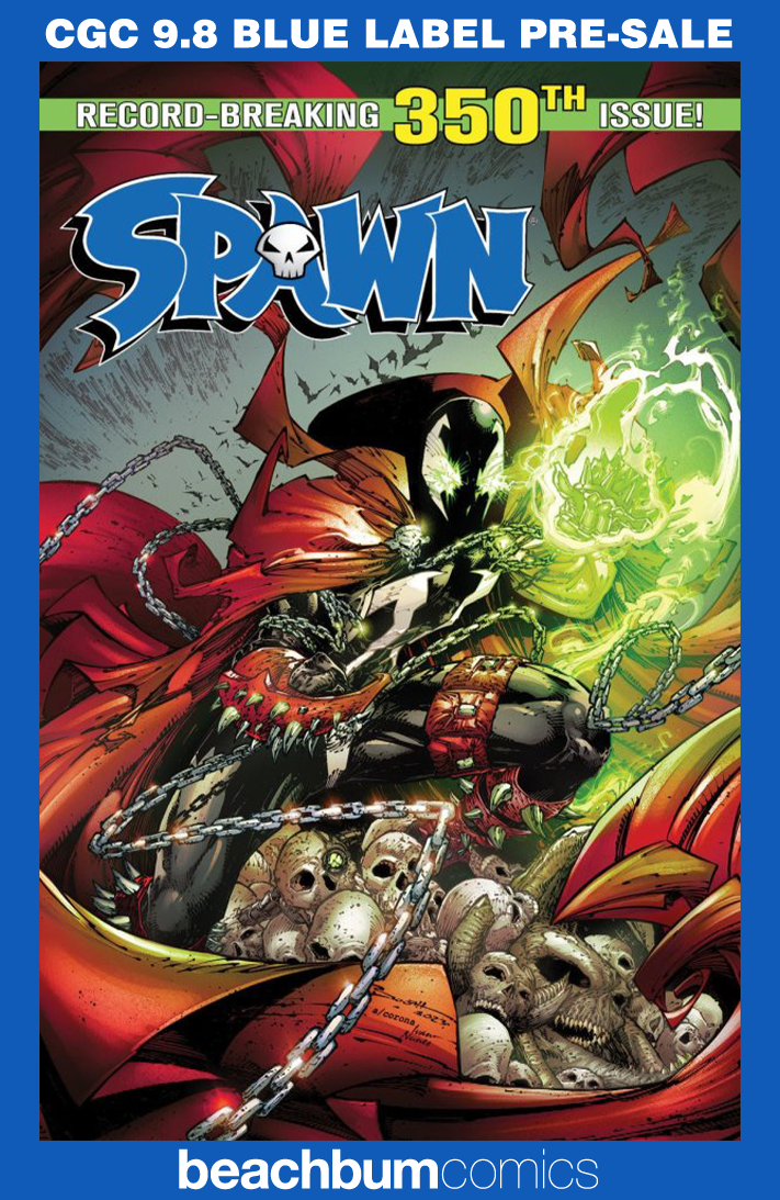 Spawn #350 - Cover D - Booth Variant CGC 9.8