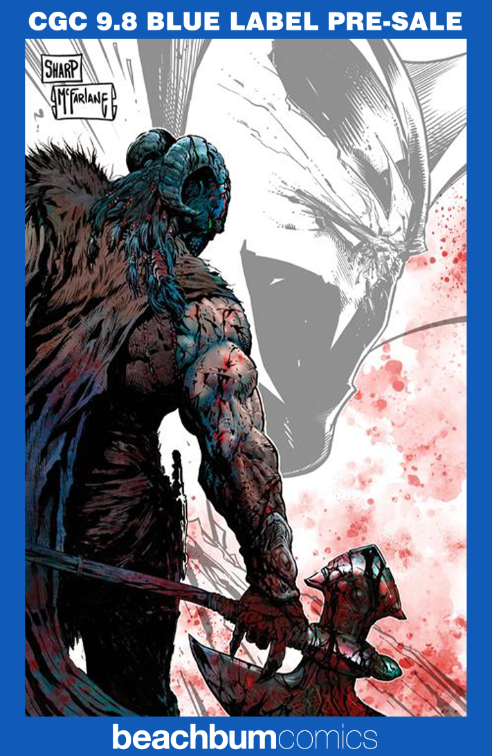Spawn: The Dark Ages #1 Sharp & McFarlane 1:250 Retailer Incentive Variant CGC 9.8