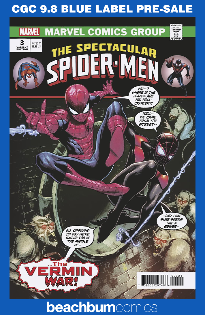 The Spectacular Spider-Men #3 Garbett Variant CGC 9.8