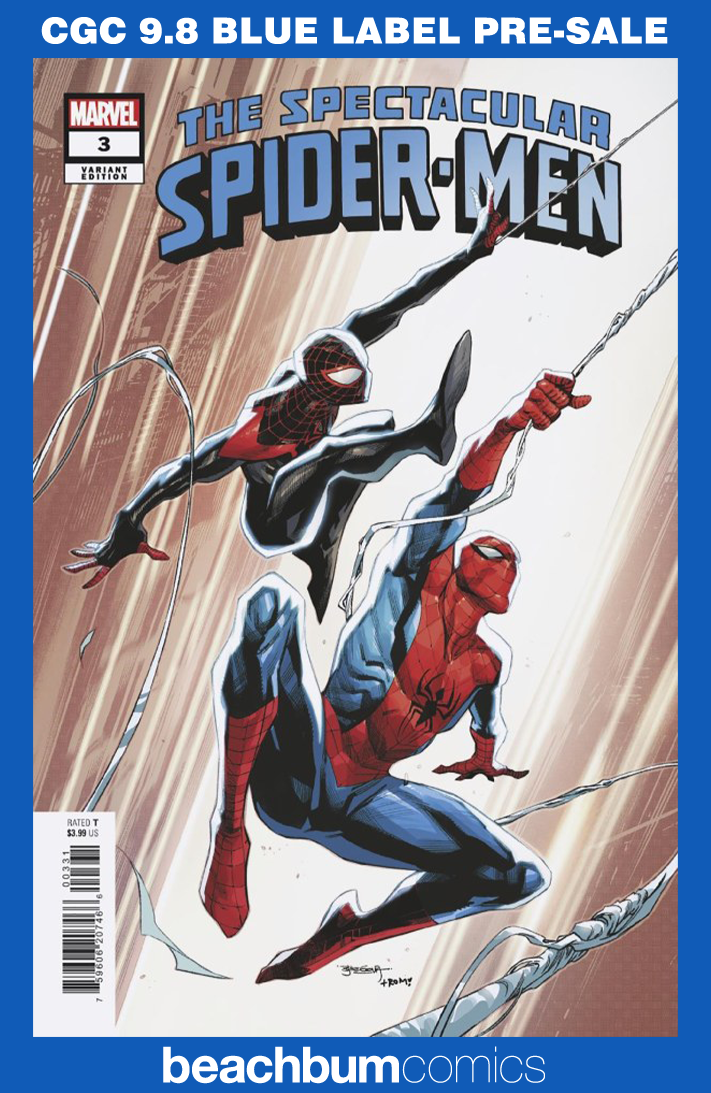 The Spectacular Spider-Men #3 Segovia Variant CGC 9.8