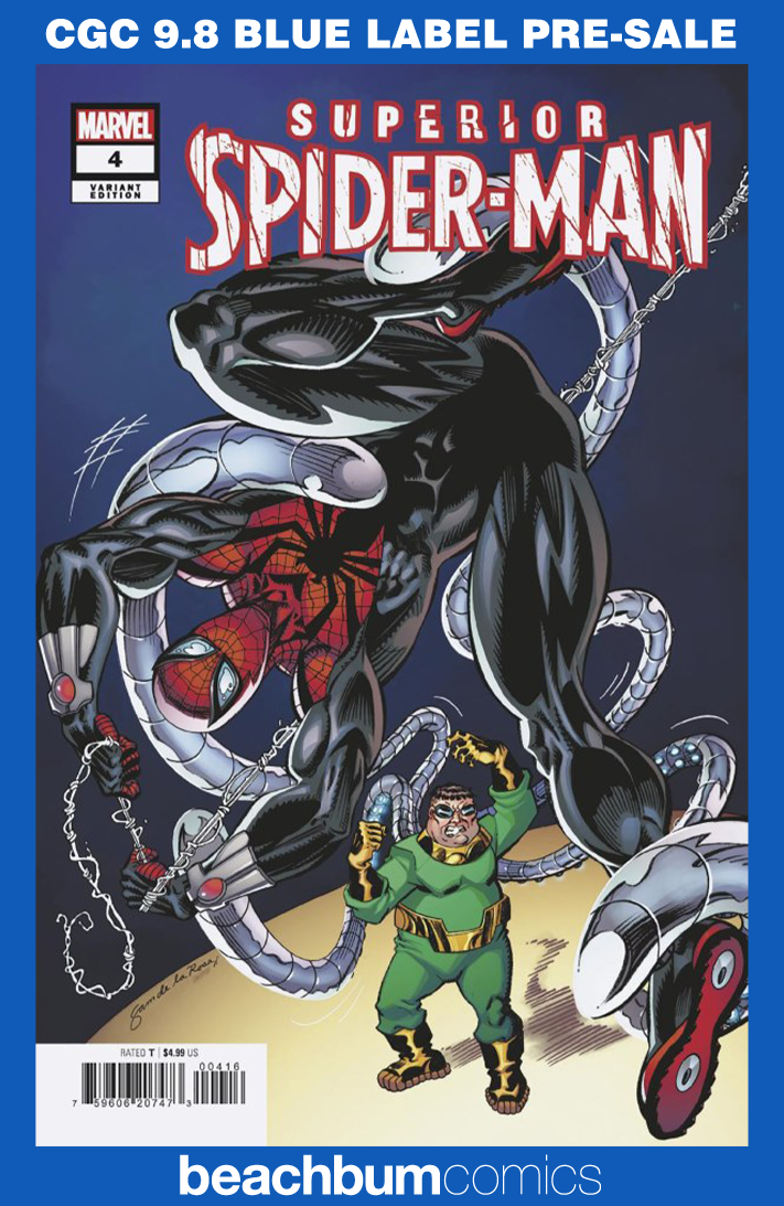 Superior Spider-Man #4 De La Roda 1:25 Retailer Incentive Variant CGC 9.8