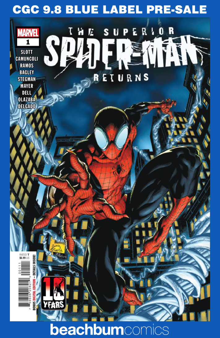 Superior Spider-Man #1 Returns #1 CGC 9.8