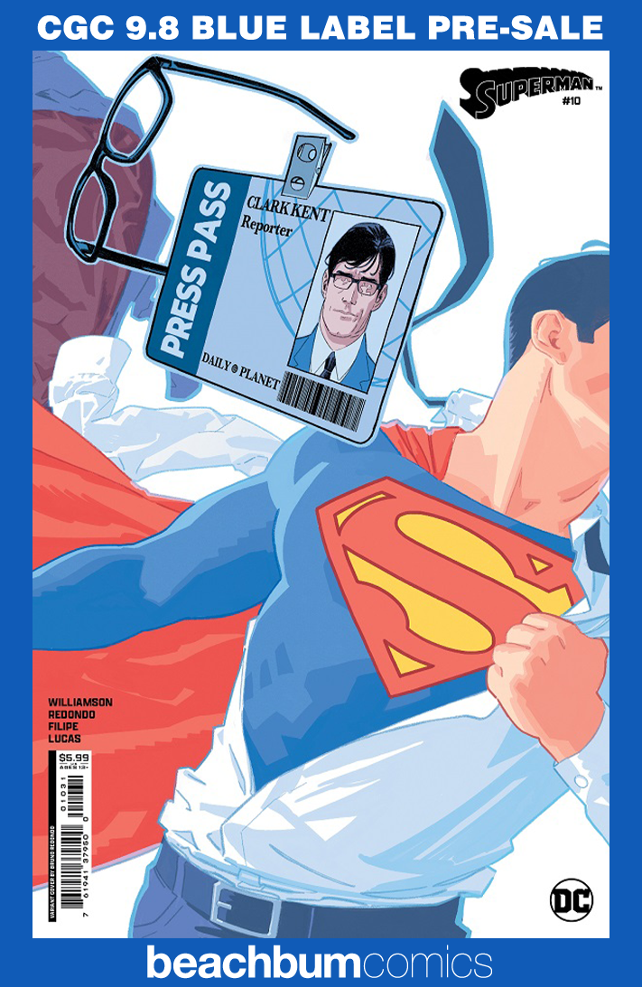Superman #10 Redondo Variant CGC 9.8