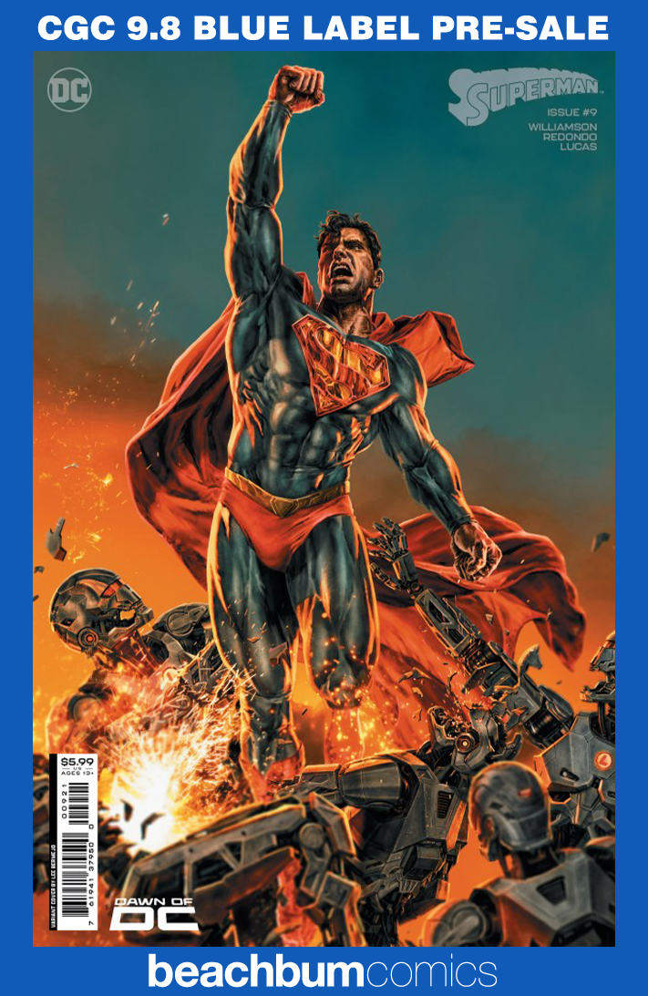 Superman #9 Bermejo Variant CGC 9.8