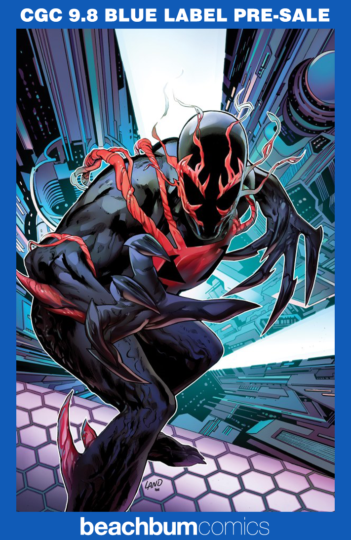 Symbiote Spider-Man: 2099 #1 Land 1:100 Virgin Retailer Incentive Variant CGC 9.8