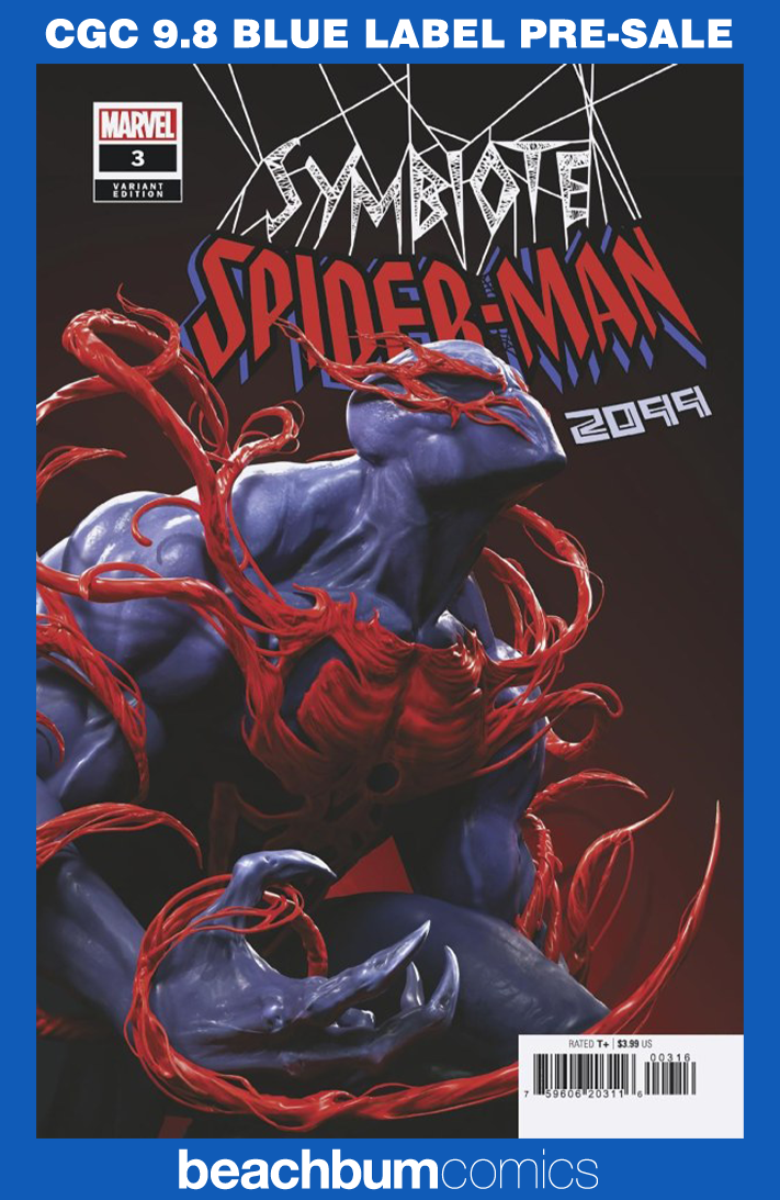 Symbiote Spider-Man: 2099 #3 Grassetti 1:25 Retailer Incentive Variant CGC 9.8