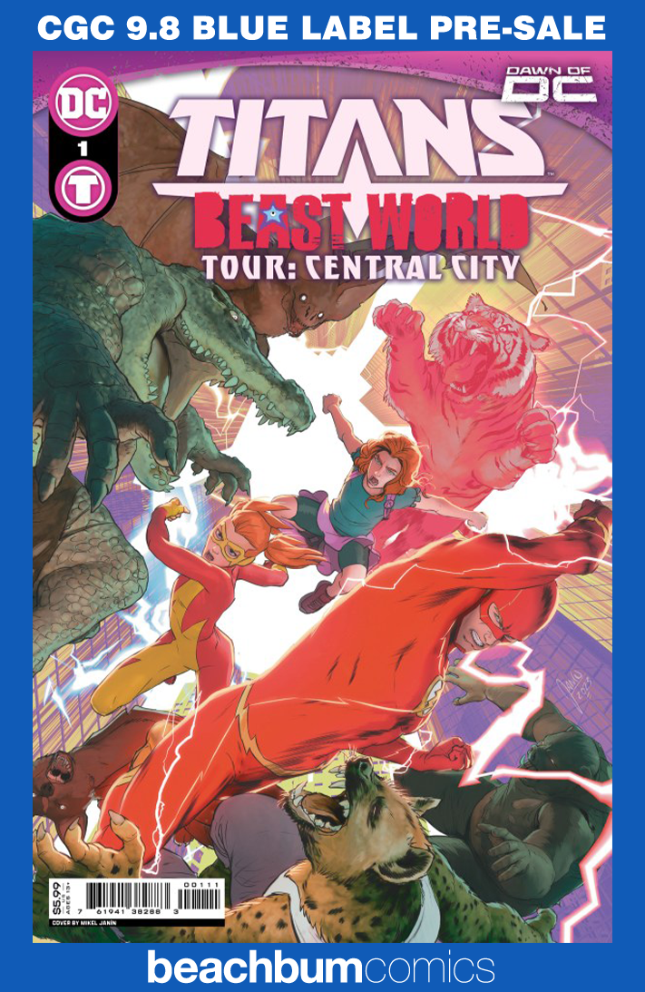 Titans: Beast World Tour - Central City #1 CGC 9.8