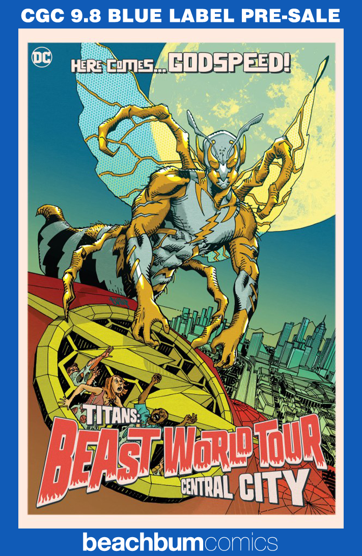 Titans: Beast World Tour - Central City #1 Hamner Variant CGC 9.8