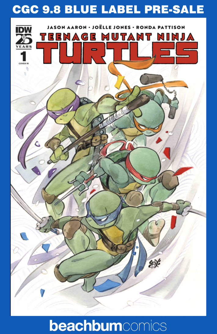Teenage Mutant Ninja Turtles #1 Momoko 1:100 Retailer Incentive Variant CGC 9.8