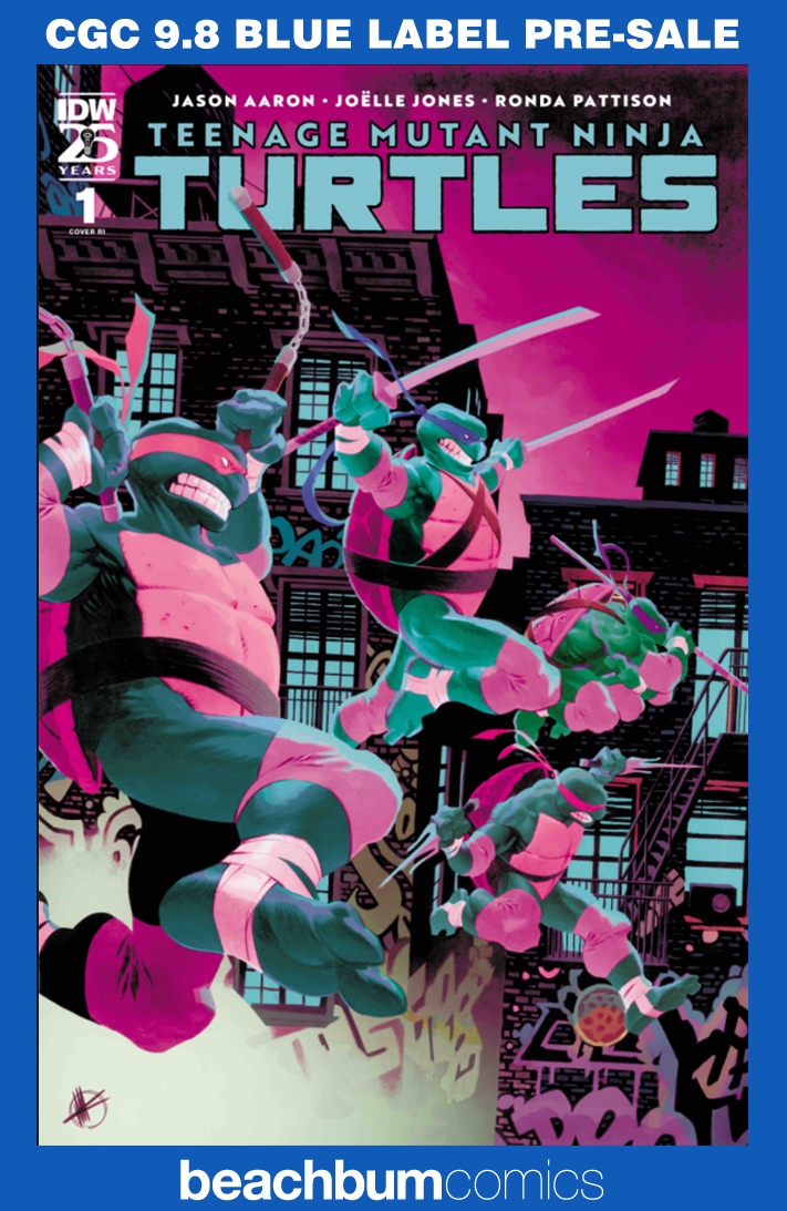 Teenage Mutant Ninja Turtles #1 Scalera 1:250 Retailer Incentive Variant CGC 9.8