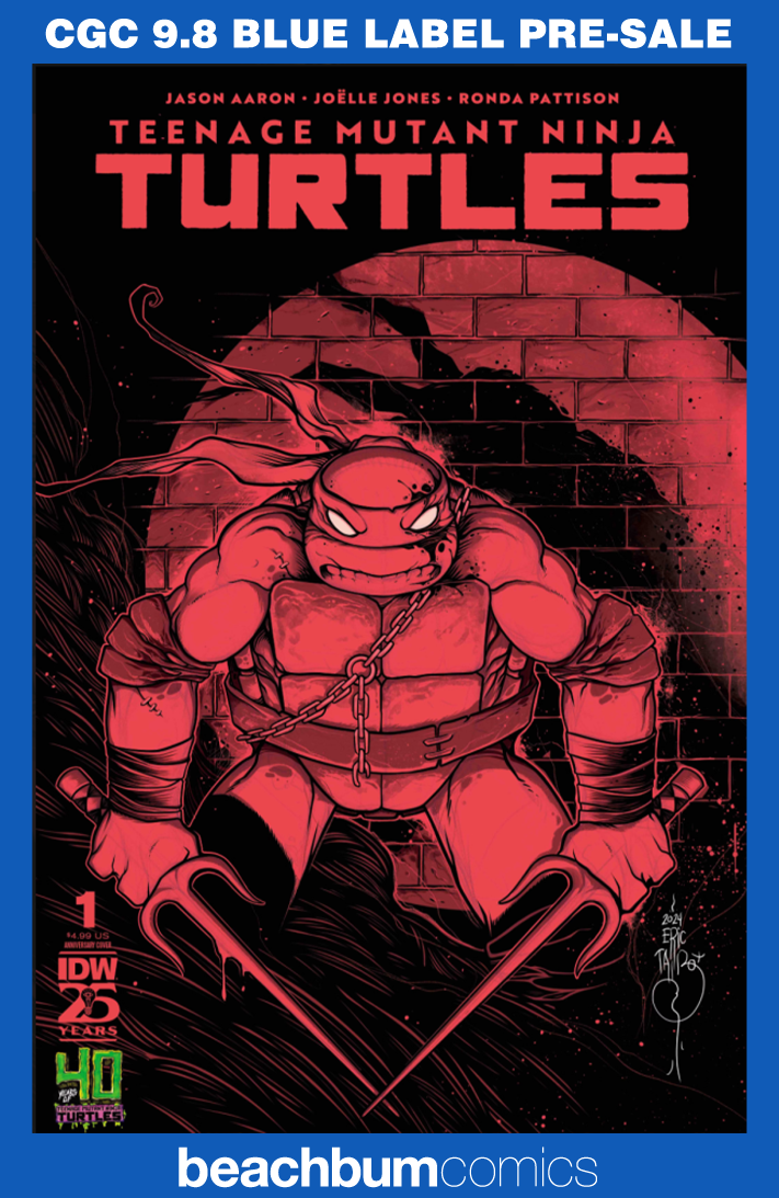 Teenage Mutant Ninja Turtles #1 - Cover I - Talbot 40th Anniversary Variant CGC 9.8