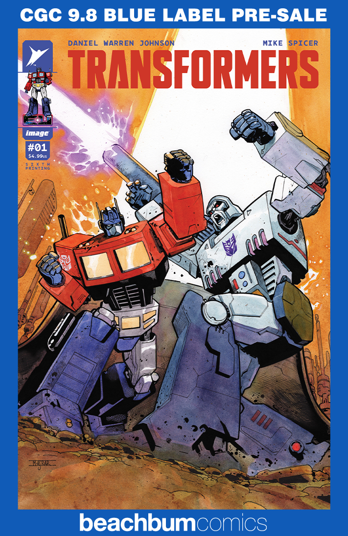 Transformers #1 Sixth Printing CGC 9.8