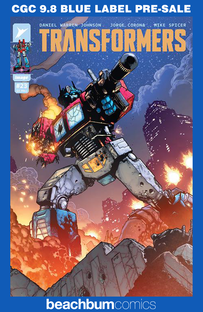 Transformers #23 Mahnke 1:25 Retailer Incentive Variant CGC 9.8