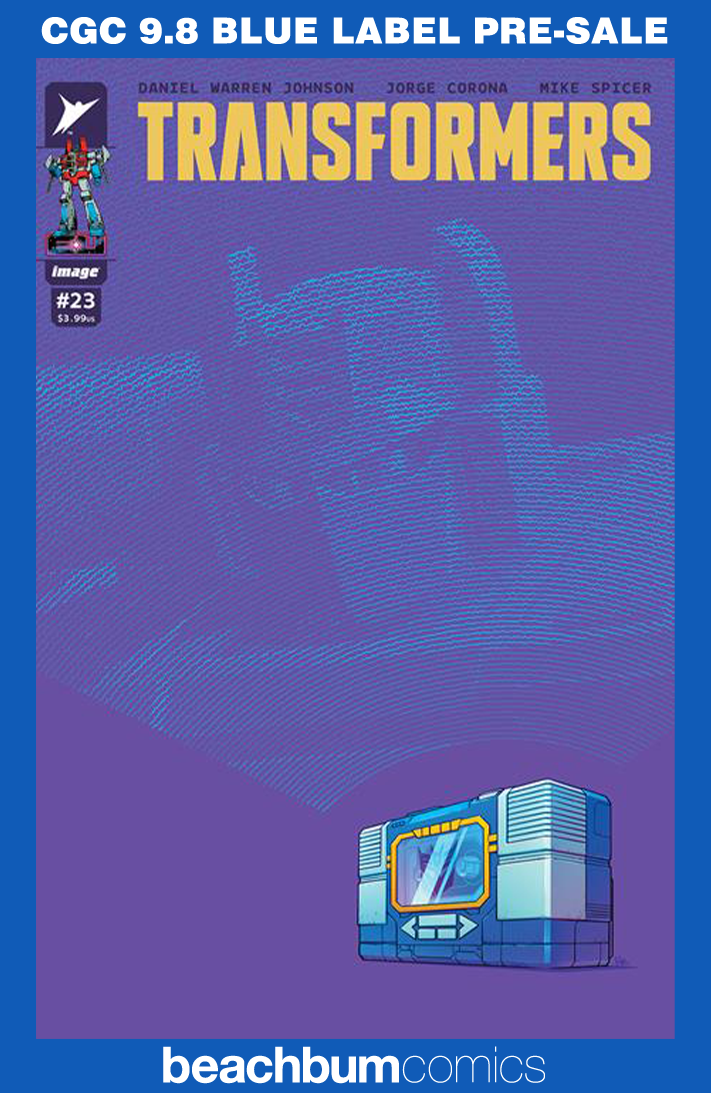 Transformers #23 Parr 1:50 Retailer Incentive Variant CGC 9.8