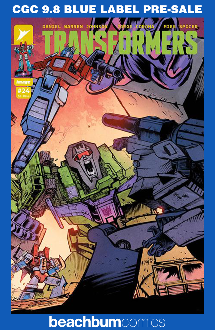 Transformers #24 Johnson Variant CGC 9.8