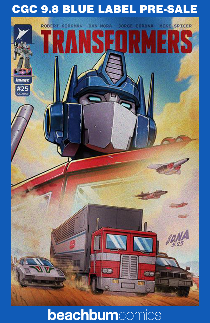 Transformers #25 Nakayama Foil Variant CGC 9.8