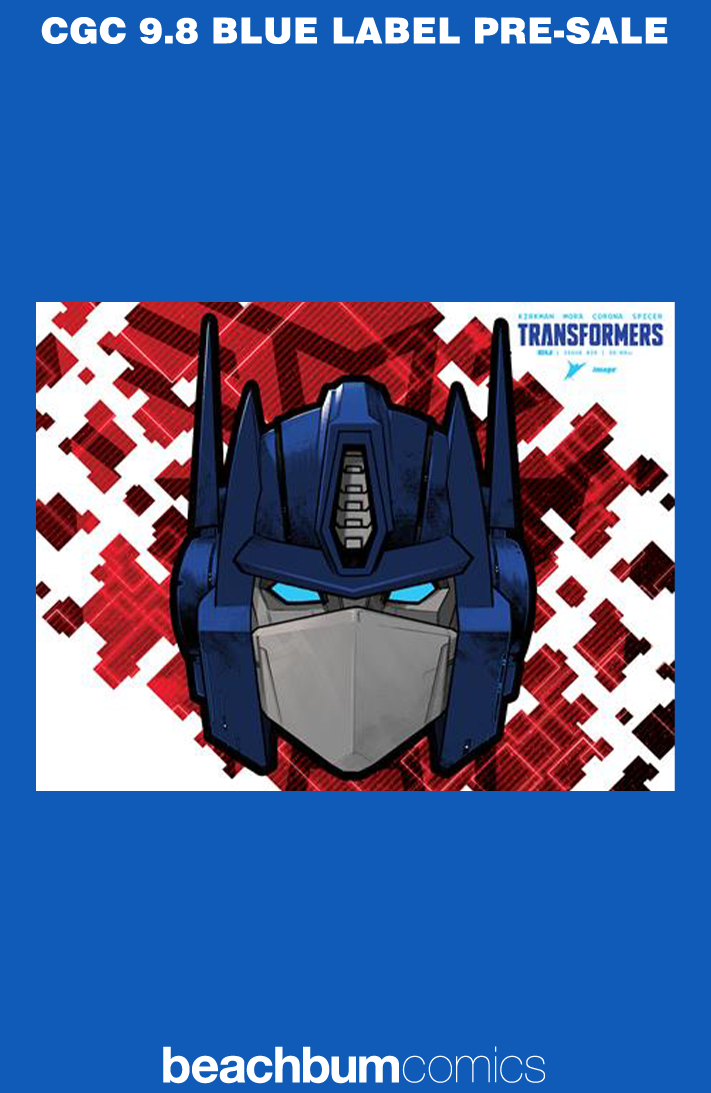 Transformers #25 Amor Mask Foil Variant CGC 9.8
