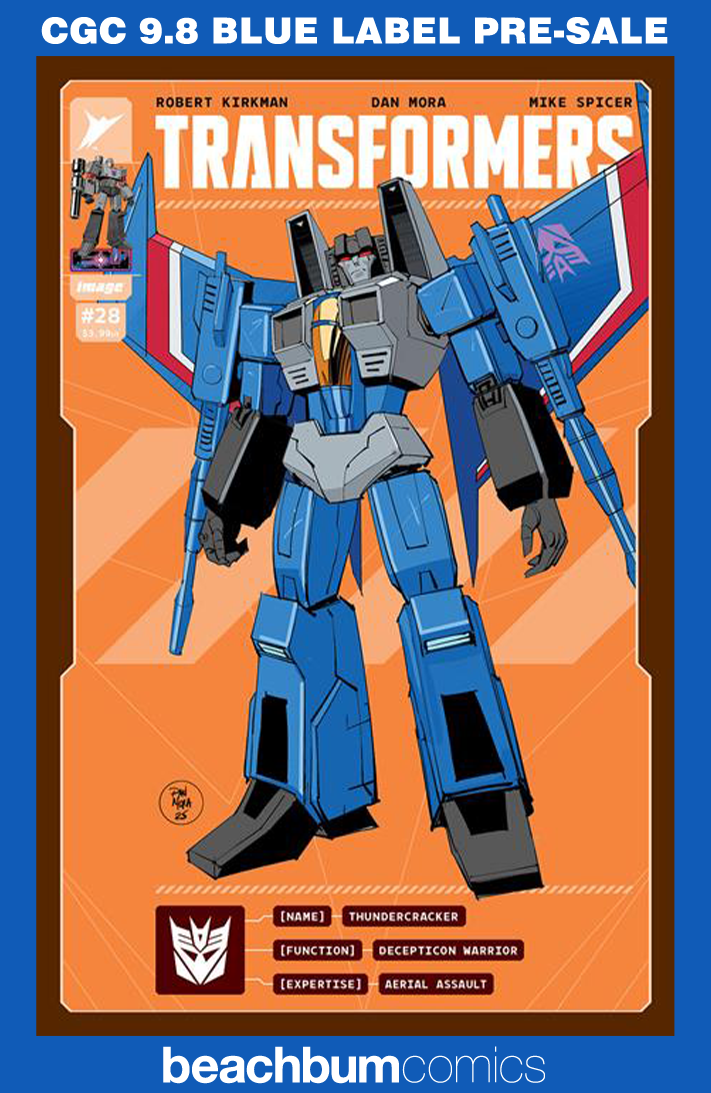 Transformers #28 Mora 1:50 Retailer Incentive Variant CGC 9.8