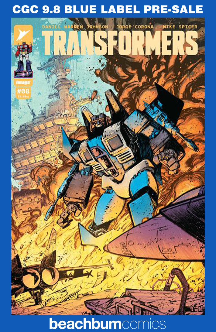 Transformers #8 Corona Variant CGC 9.8