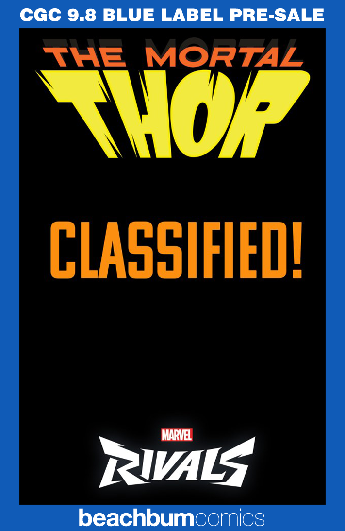 Thor #3 NetEase Marvel Rivals Variant CGC 9.8