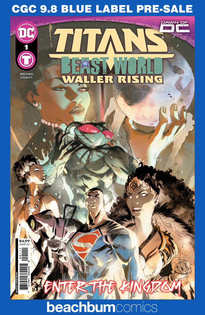 Titans: Beast World - Waller Rising #1 CGC 9.8