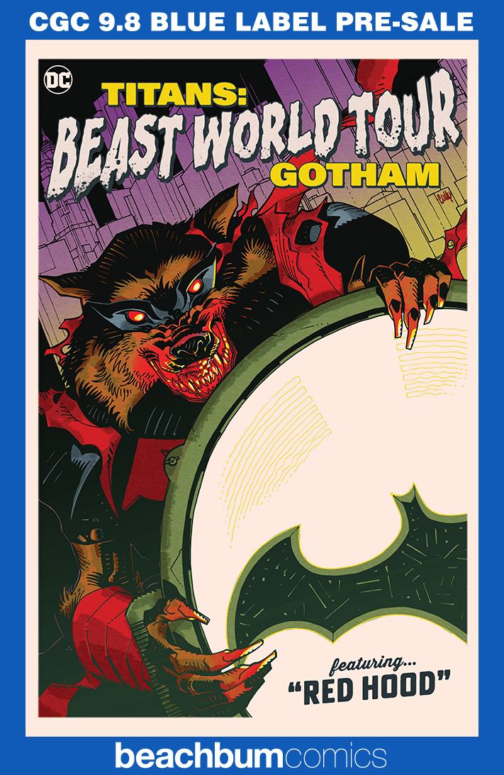 Titans: Beast World Tour - Gotham #1 Hamner Variant CGC 9.8
