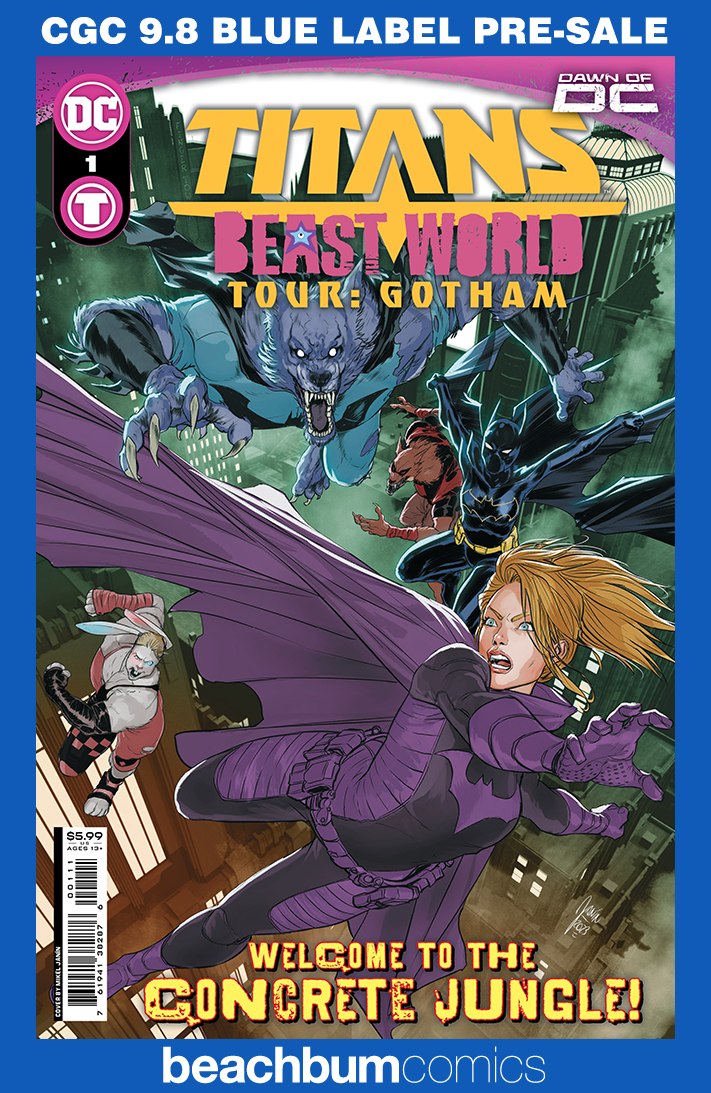 Titans: Beast World Tour - Gotham #1 CGC 9.8