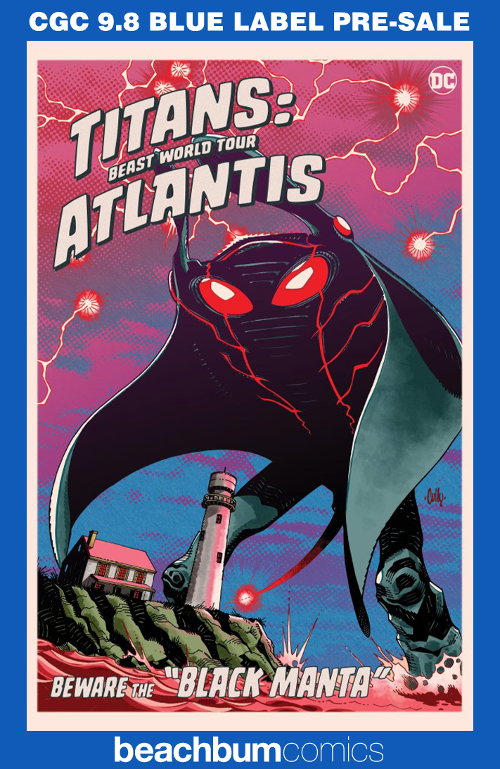 Titans: Beast World Tour - Atlantis #1 Hamner Variant CGC 9.8