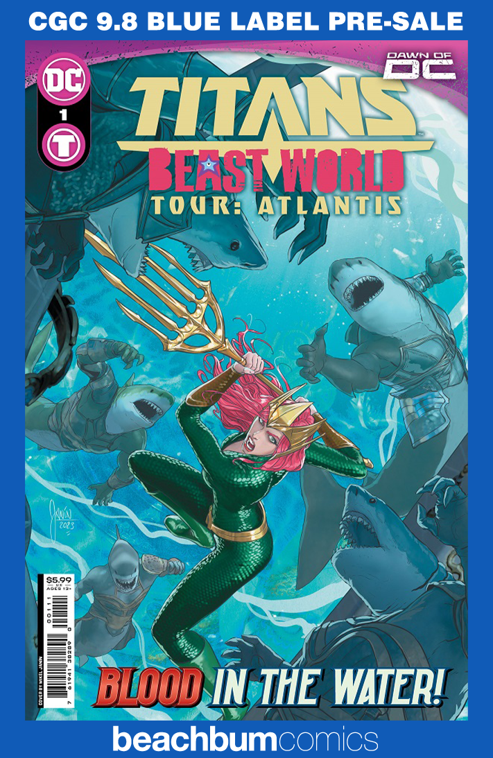 Titans: Beast World Tour - Atlantis #1 CGC 9.8