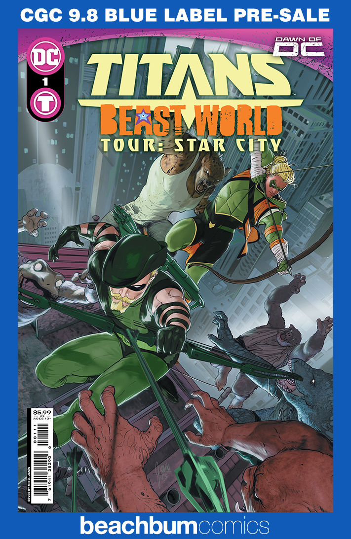Titans: Beast World Tour - Star City #1 CGC 9.8