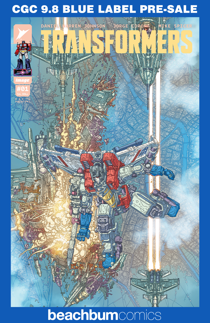 Transformers #1 Fifth Printing CGC 9.8