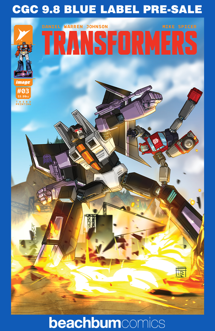 Transformers #3 Third Printing CGC 9.8