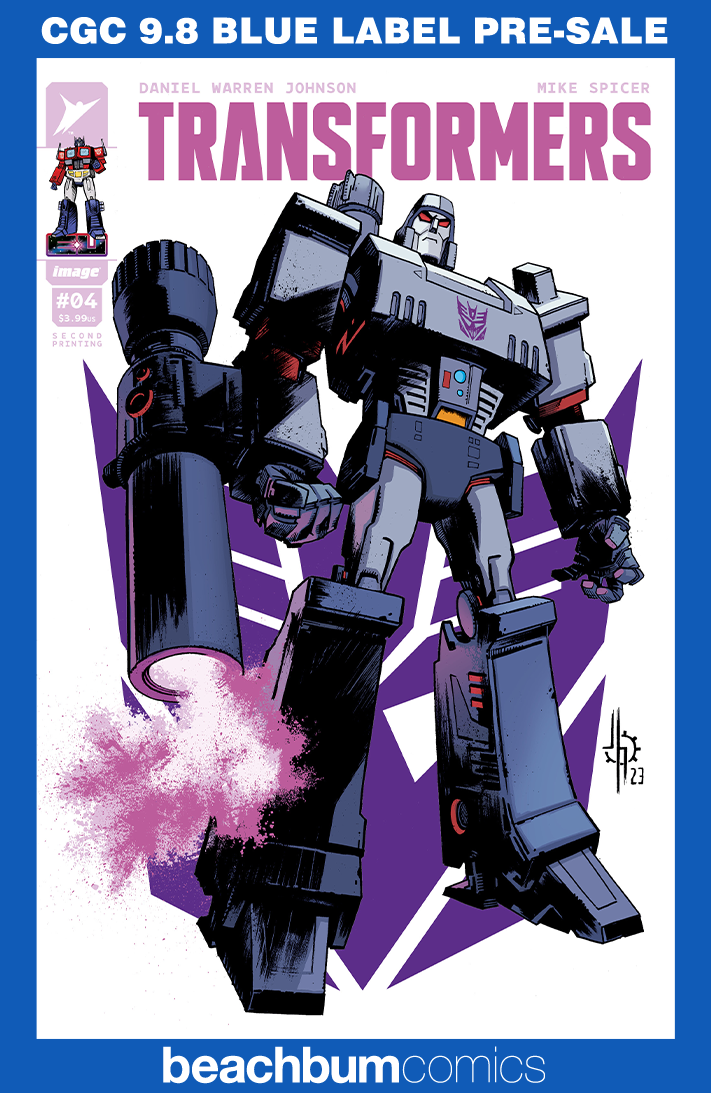 Transformers #4 Second Printing CGC 9.8