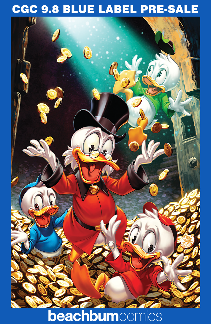 Uncle Scrooge: Earth's Mightiest Duck #1 Second Printing Brooks 1:25 Virgin Retailer Incentive CGC 9.8