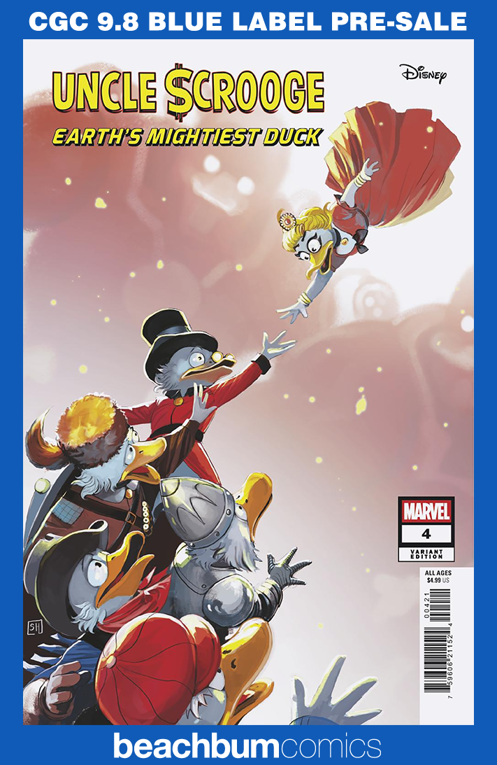 Uncle Scrooge: Earth's Mightiest Duck #4 Hans Variant CGC 9.8
