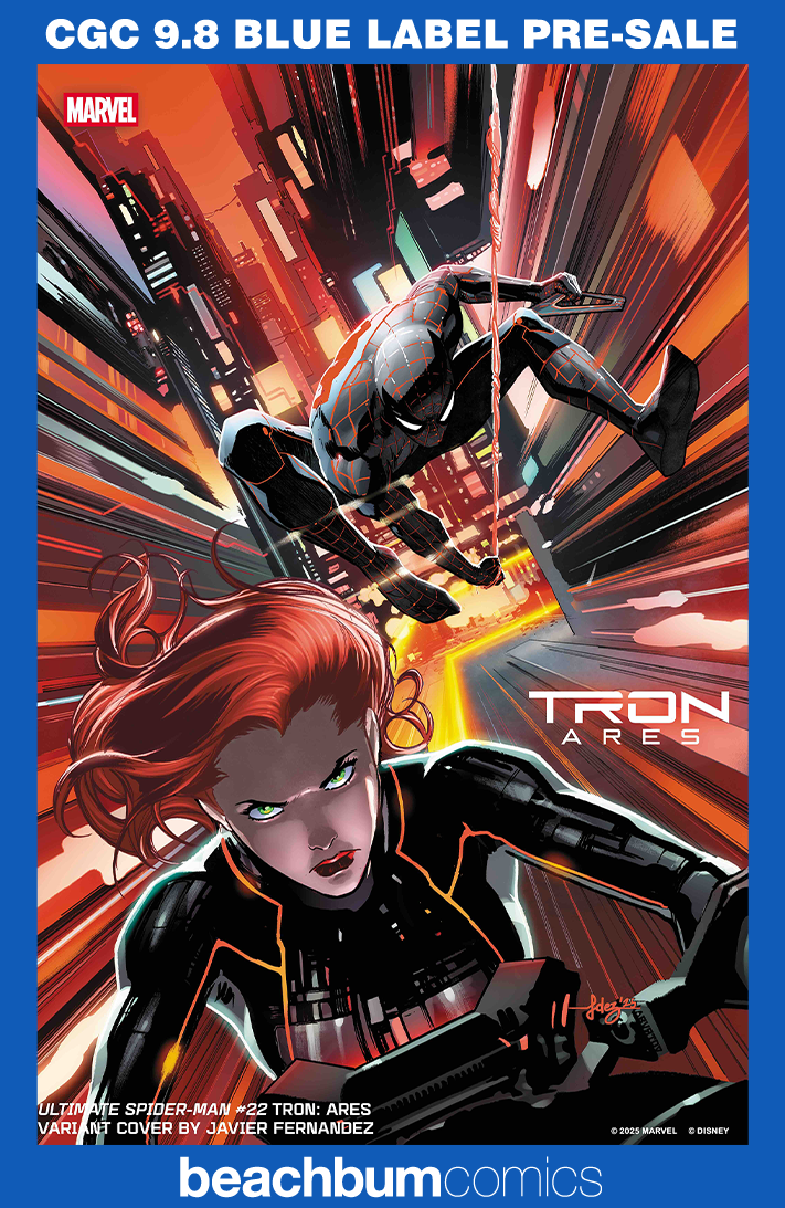 Ultimate Spider-Man #22 Fernandez Tron: Ares Variant CGC 9.8